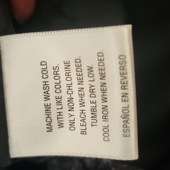 Style & Co Women's Light Puffer Vest Grey Black Geometric Print Polyfill Small - Picture 10 of 10